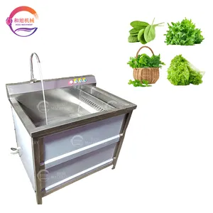 Lavadora automática de esterilización de ozono para verduras con burbujas de aire, lavadora de ozono para frutas y verduras