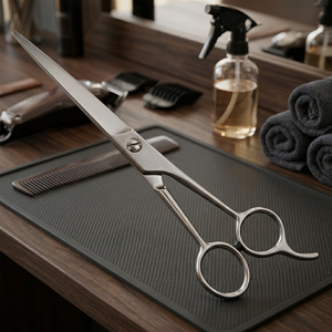 ASAP Straight Blades Barber <b>Scissors</b> Professional Hair Cutting Shears for Salon and Barbers <b>Left</b> <b>Handed</b> Hairdressing <b>Scissors</b> - Product Image 5