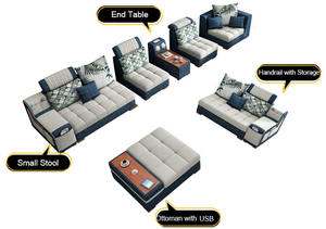 Moderne <span class=keywords><strong>D</strong></span>éco Le plus populaire <span class=keywords><strong>pas</strong></span> <span class=keywords><strong>cher</strong></span> Canapé Aqua Combination - Product Image 5