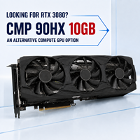 Carte graphique CMP 90HX 10 Go en gros, en stock, comparable à CMP170HX 64 Go RTX3080 20 Go pour serveur et station de travail