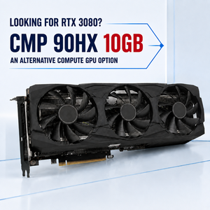 การ์ดจอ CMP 90HX 10GB ขายส่ง มีสินค้าในสต็อก  เทียบเท่า CMP170HX 64GB RTX3080 20GB สำหรับเซิร์ฟเวอร์และเวิร์กสเตชัน - Product Image 2