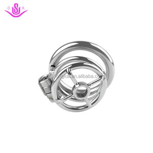 Dongkai <span class=keywords><strong>Best</strong></span> Verkopende Roestvrijstalen Heren Plat Kuisslot Anti-Escape Mid Kuisheidskooi Volwassen Seksproduct Voor Mannelijk Seksspel - Product Image 2