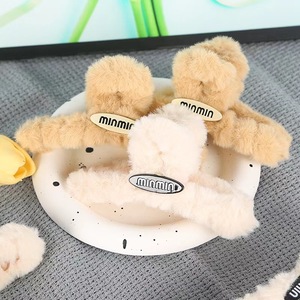 Plush Shark Hair <b>Clip</b> Furry Claw Grip For Women Daily Use Autumn Winter Style - Product Image 3