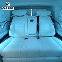 Accessoires intérieurs pour fourgonnette d'affaires Carride Vito VIP : Sièges capitaine en alliage d'aluminium, pack toit étoilé, design portable, luxe