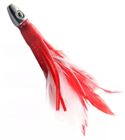Chine usine approvisionné mer traîne Plomb tête plume octopus squid jupe appât Thon leurre de pêche