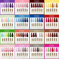 Lot de vernis à ongles en gel en gros, nouvelle tendance, ensemble de 6 couleurs, longue tenue, sans trois composants nocifs, durcissement UV/LED, coffret cadeau exclusif pour salons de manucure