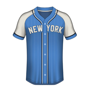 Maillot de baseball sur glace professionnel de haute qualité Logo personnalisé imprimé uniformes d'équipe à coutures hautes costumes de sport sublimés - Product Image 2