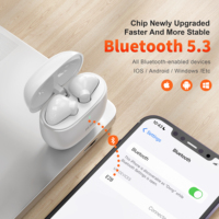 Écouteurs sans fil Bluetooth 5.3 QERE E28 TWS, faible latence 60 ms, étanches IPX5