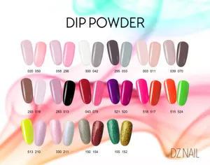 Nieuwe Aankomst 32 Kleuren In Voorraad Dompelen Acrylpoeder Laag Moq Dip Poeder Voor Nail Art