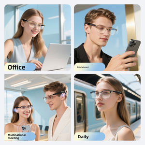 MZT GY600 Lunettes intelligentes de traduction AI Bluetooth 100 langues, traduction en <span class=keywords><strong>temps</strong></span> réel, <span class=keywords><strong>écoute</strong></span> de musique, appels - Product Image 5