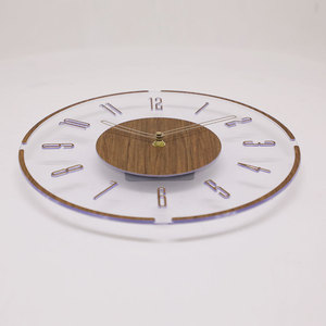 Modern 12 Inch Battery Operated <b>Silent</b> <b>Wall</b> <b>Clock</b> Single Face Home Decoration Factory Manufactured - Product Image 5