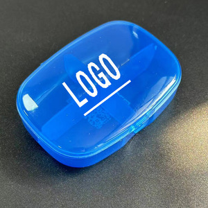 Plastic Pill Storage <b>Box</b> Transparent <b>Small</b> Capacity Desktop Organizer With Logo Customization Zhejiang Made - Product Image 1