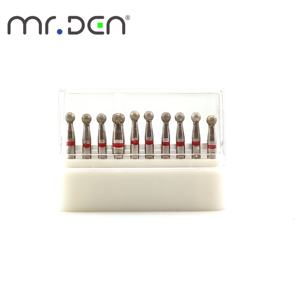 Mr Den Custom MD25 22mm frese dentarie diamantate per manipolo ad alta velocità lucidatura frese di alta qualità Set Kit di frese dentali per metallo - Product Image 2