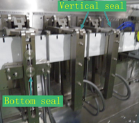 KEFAI machine de remplissage et de scellage de sacs atomatiques horizontaux à fermeture éclair