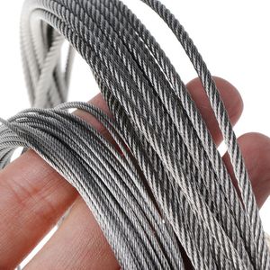 PVC-beschichtetes Drahtseil <span class=keywords><strong>2MM</strong></span> Verzinktes Stahlseil 1x19 5/8 Stahlseil - Product Image 1