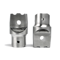 Fabrika toptan kütük alüminyum evrensel motosiklet 2 "yükseltmek için kelepçeleri 7/8" veya 1 1/8 "gidon montaj için 7/8" kök kelepçe