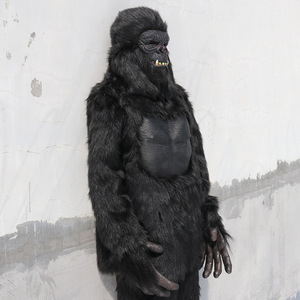 Disfraz de Gorila de Cuerpo Entero, Talla Única, Disfraz de Mascota de Dibujos Animados, Accesorios de Cosplay para Halloween - Product Image 4