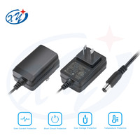 Adaptateur secteur universel numérique haute qualité 24W certifié CE GS ETL FCC PSE KC SAA 12V2A 6 énergies efficaces Prise US/EU/UK/AU
