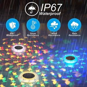 Luces LED Automáticas a Todo Color para Fuentes de Agua Caliente, Luces Solares Flotantes a Prueba de Agua para Piscinas - Product Image 2