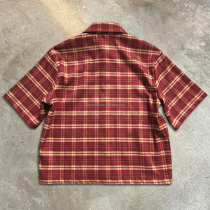 Custom Streetwear Casual <b>Short</b> <b>Sleeve</b> T-<b>shirt</b> Luxury <b>Button</b> <b>up</b> Oversized Cotton t <b>Shirt</b> Designer Plaid Polo <b>Shirts</b> for Men - Product Image 2