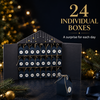 Calendrier de l'Avent en forme de maison de Noël, boîtes rigides vides pour cadeaux et friandises, compte à rebours pour les fêtes de Noël, emballage cadeau DIY pour les fêtes