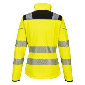 PORTWEST - PW381YBRM PW3 Veste Softshell jaune/noire haute visibilité pour femme-EAN 5036108348138 HI-VIS WORKWEAR - Product Image 2