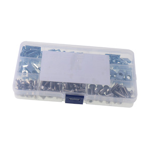 Kit de réparation de fixations automobiles IQIHUI, clips en forme de U, M5 M6, acier zingué, 120 pièces - Product Image 4