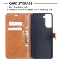 Étui portefeuille antichoc en cuir synthétique avec fentes pour cartes pour iPhone Apple 18 17 16 15 14 13 12 Pro Max