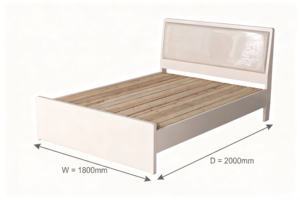 Yatak Odası Mobilyaları Döşemeli Yataklar Metal Yataklar - Product Image 4