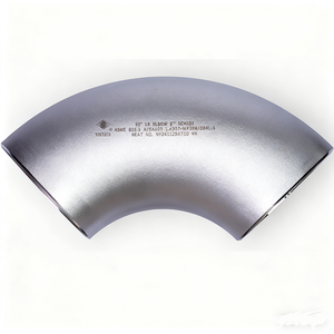 Vietnam Made Stainless Steel 90 Degree Long Radius Elbow ASME B16 9 ASA403 Butt Weld Pipe Fitting Size 1 2 To 12 Inch - Product Image 1