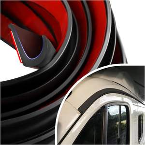 RV <span class=keywords><strong>ราง</strong></span>ฝนพลาสติกรางหยด TPE <span class=keywords><strong>ราง</strong></span>ฝนแถบหลังคาตัวกรองน้ำฝนยืดหยุ่นในตัวยึดเกาะรูปร่าง RV สำหรับรถรถตู้ RV - Product Image 2