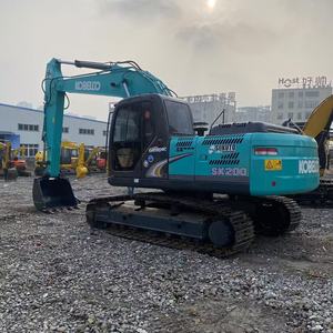 Excavatrices d'occasion à vendre Micro-excavatrices à vendre Tractopelles à vendre Excavatrices aux enchères Kobelco SK200-8 de 20 tonnes - Product Image 3