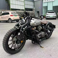 Motocyclettes de croisière vintage Napoleon 450 & Black Flag 500 250cc