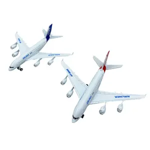 Promotional Toys Pull Back Light and Sound Airplane Model Toy Die Cast Plane For Sale