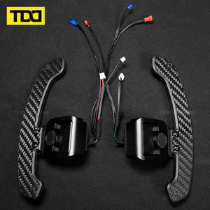 Palancas de cambio magnéticas de fibra de carbono TDD LED para volante de Audi serie C8 A6 A7 S6 S7 RS6 RS7 - Product Image 6