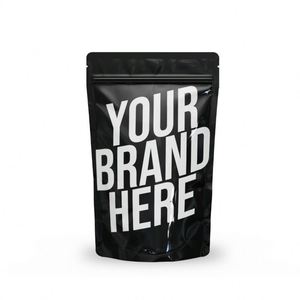 Ziplock holográfico 2024, bolsa de Mylar a prueba de olores de 5 galones, a prueba de niños, troquelada, 3,5, bolsas de Mylar, bolsa de embalaje, Impresión de forma de seguridad - Product Image 2