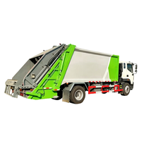 Camion à ordures compacteur Foton Auman 18CBM pour l'assainissement municipal