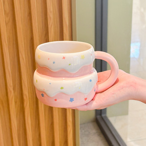 Emballage de boîte-cadeau d'anniversaire de tasse en céramique de lapin tridimensionnel coréen mignon - Product Image 3
