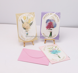 Biglietti d'<span class=keywords><strong>Auguri</strong></span> Personalizzati Favorcrafts con Logo 3D, Stampa UV, Migliori <span class=keywords><strong>Auguri</strong></span> per San Valentino - Product Image 2