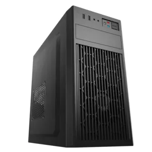 Ordinateur rvb gaming gamer pc boîtier OEMTower ordinateur de bureau en aluminium pleine tour avec ports avant USB carte mère Micro ATX prise en charge