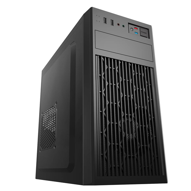 Computer RGB Gaming Gamer Pc OEMTower Case Full-Tower Aluminum PC Desktop with USB Front Ports Micro ATX Motherboard Supported