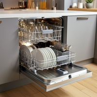 Égouttoir à vaisselle en acier inoxydable, panier en fil métallique haute résistance pour le rangement des assiettes, des bols et des ustensiles de cuisine