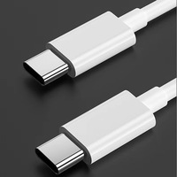 Cable de Datos USB Tipo-C de Carga Rápida PD de 20 W y 3 A, con Cubierta de TPE, Trenzado de Nailon, Conductor de Cobre Puro, 1 m, para Cámara