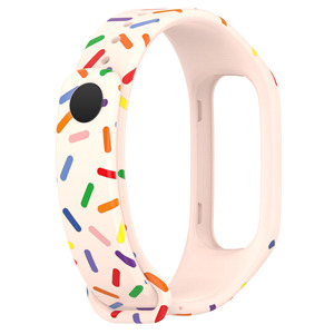 สายนาฬิกา <span class=keywords><strong>OPPO</strong></span> <span class=keywords><strong>Band1</strong></span>สมาร์ทสร้อยข้อมือพิมพ์ลายรุ้งซิลิโคนสายรัดข้อมืออะไหล่ - Product Image 6