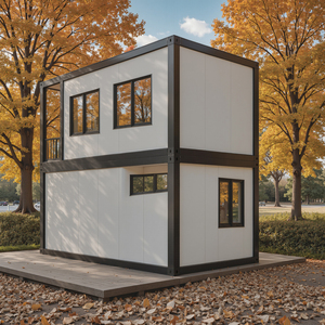 Villa préfabriquée de luxe modulaire portable petit immeuble de bureaux à domicile <span class=keywords><strong>maison</strong></span> préfabriquée détachable <span class=keywords><strong>maison</strong></span> conteneur de couchage <span class=keywords><strong>maison</strong></span> pour hôtel - Product Image 3