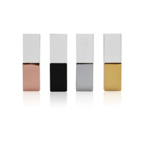 Clé USB 3.0 transparente en cristal personnalisable avec logo, haute vitesse, pour achats en gros