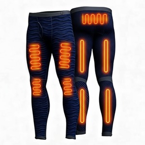 Calzoncillos largos eléctricos directos de fábrica para hombre, pantalones térmicos lavables con calefacción, pantalones de moda, chóferes para acampar y esquiar - Product Image 1