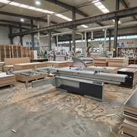 Scie à table coulissante industrielle pour la coupe du bois, du MDF et du contreplaqué