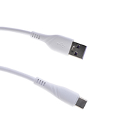 Câble USB-A vers USB-C 5A à charge rapide 18,5-20V 18W Blanc/Noir 1m Gaine TPE Conducteur en cuivre pur Appareils photo et imprimantes Appareils iOS