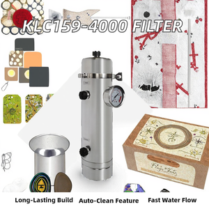 Purificateur d'eau vertical en acier inoxydable 159-5000L à ultrafiltration, auto-nettoyant manuel, filtre à eau commercial extérieur central - Product Image 2